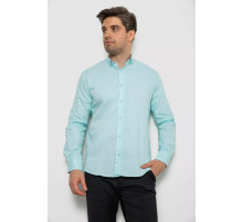 Сорочка чоловіча однотонна, колір блакитний, 214R7075