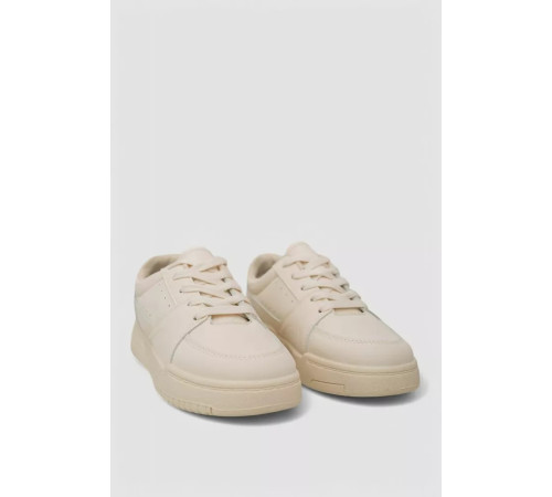 Кеди жіночі однотонні, колір бежевий, 248RAD170