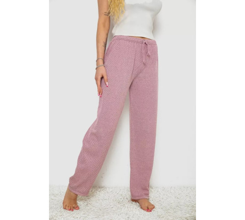 Брюки женские домашние, цвет пудровый, 238R58220-2.