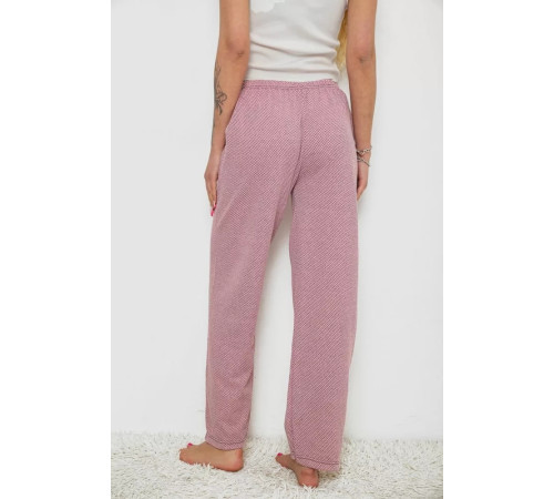 Брюки женские домашние, цвет пудровый, 238R58220-2.