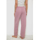 Брюки женские домашние, цвет пудровый, 238R58220-2.