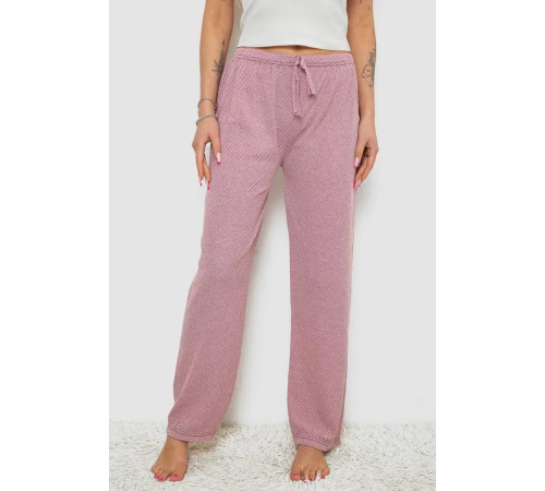 Брюки женские домашние, цвет пудровый, 238R58220-2.