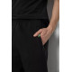 Спортивні штани чоловічі на флісі, колір чорний, 244R41299