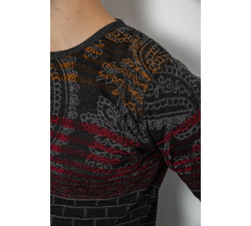 Свитер мужской повседневный, цвет грифельный, 247R6142.