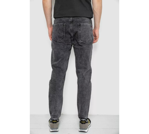 Джинсы мужские однотонные, цвет серый, 244R8527-1.