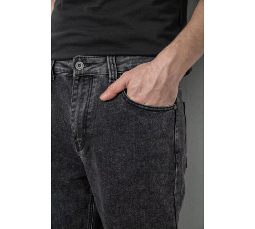 Джинсы мужские однотонные, цвет серый, 244R8527-1.