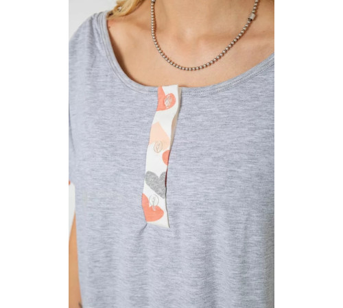 Пижама женская, цвет серый, 243R903063