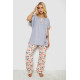 Пижама женская, цвет серый, 243R903063