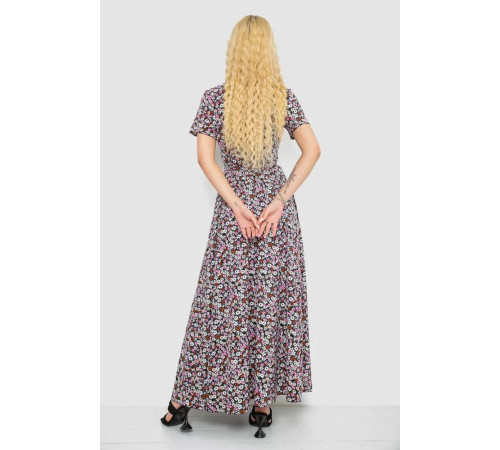 Сарафан с принтом на запах, цвет разноцветный, 241R180.