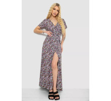 Сарафан с принтом на запах, цвет разноцветный, 241R180.