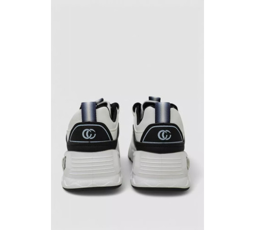 Кроссовки мужские демисезонные, цвет черно-белый, 243RHK18