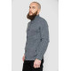 Кофта мужская на пуговицах, цвет серый, 214R10633.
