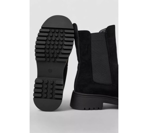 Черевики жіночі зимові на хутрі, колір чорний, 243RPM3143-3