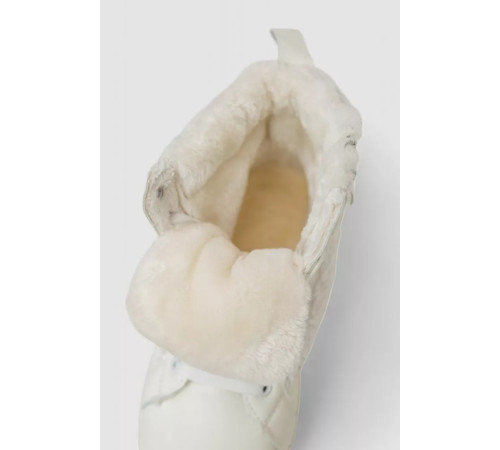 Черевики жіночі зимові на хутрі, колір білий, 248RMB14