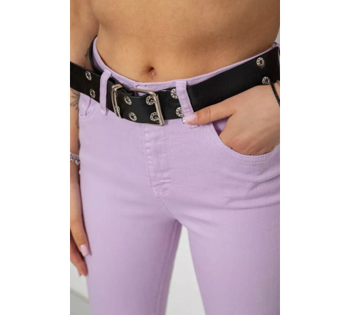 Джинси жіночі Skinny Американки, колір бузковий, 182R00223