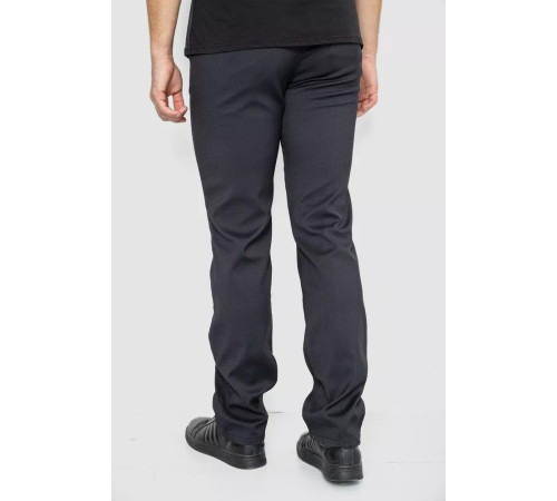 Брюки классические мужские, цвет черный, 244RFH313-1.