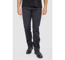 Штани класичні чоловічі, колір чорний, 244RFH313-1