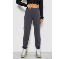 Спортивные брюки женские, цвет темно-серый, 238R325