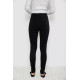 Лосини трикотажні безшовні, колір чорний, 139RW201