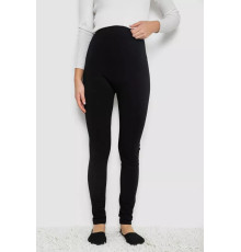 Лосини трикотажні безшовні, колір чорний, 139RW201