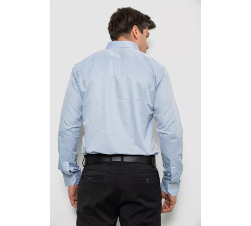 Сорочка чоловіча однотонна, колір блакитний, 214R818