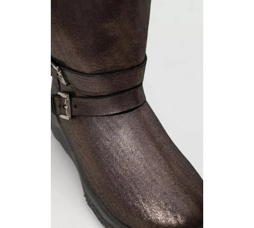 Угги женские с искусственным мехом внутри, цвет коричневый, 131R747.