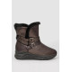 Угги женские с искусственным мехом внутри, цвет коричневый, 131R747.