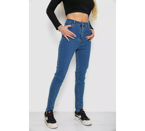 Джинси жіночі, колір синій, 244R23000