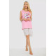 Женская пижама с принтом, цвет розовый, 243R8495