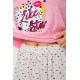 Женская пижама с принтом, цвет розовый, 243R8495