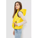 Жилетка жіноча дута, колір жовтий, 102R380