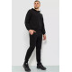Спорт костюм чоловічий двонитка, колір чорний, 119R200-1