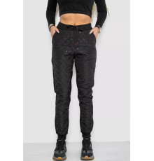 Штани жіночі укорочені, колір чорний, 243RA044