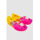 Босоніжки дитячі, колір рожево-жовтий, 243ROG005