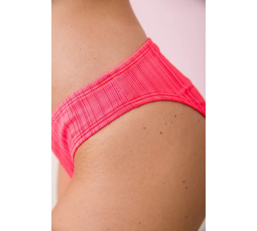 Роздільний купальник, помаранчевого кольору в смужку, 131R152483