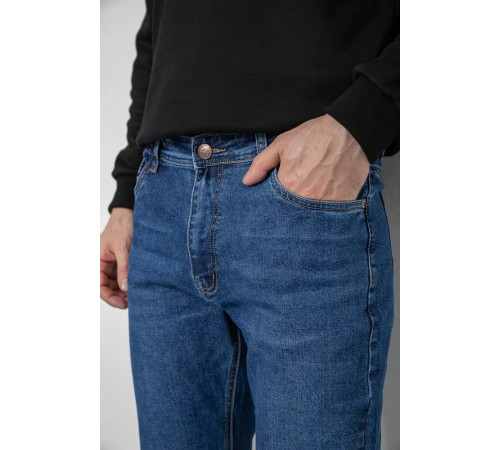 Джинси чоловічі демісезонні, колір синій, 243R8058