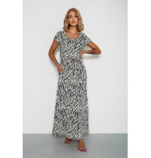 Платье жатка, цвет молочный, 102R5262