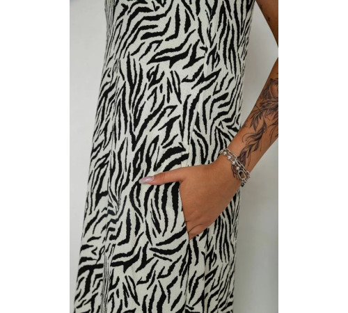 Платье жатка, цвет молочный, 102R5262