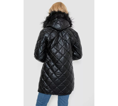 Куртка жіноча демісезонна, колір чорний, 247R6797