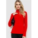 Кофта женская однотонная, цвет красный, 244R2302.