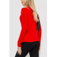 Кофта женская однотонная, цвет красный, 244R2302.