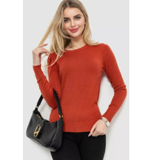 Свитер женский, цвет терракотовый, 244R003