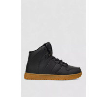 Кроссовки мужские зимние на меху, цвет черно-бежевый, 248RH1050-7.