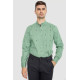 Сорочка чоловіча котонова повсякденна, колір зелений, 247R414