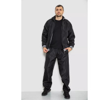 Спорт чоловічий костюм, колір чорний, 244R901