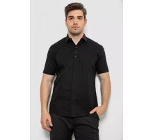 Сорочка чоловіча, колір чорний, 214R7326