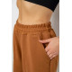 Спортивные брюки женские, цвет коричневый, 238R347-1.