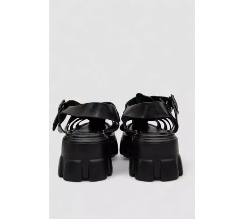 Босоніжки жіночі, колір чорний, 243R9207