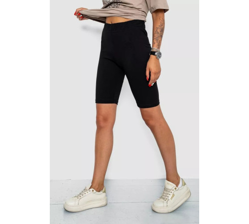 Велотреки однотонні, колір чорний, 102R5259