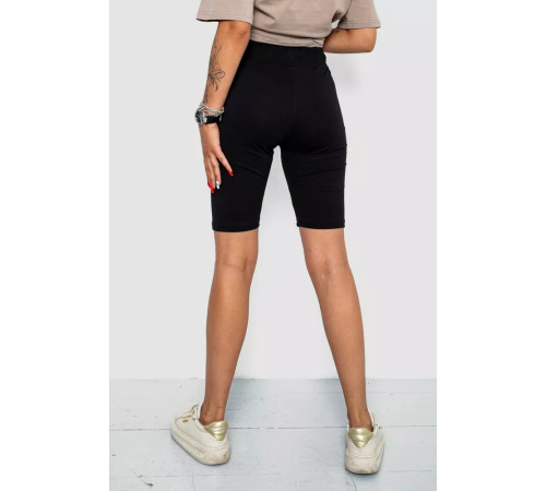 Велотреки однотонні, колір чорний, 102R5259